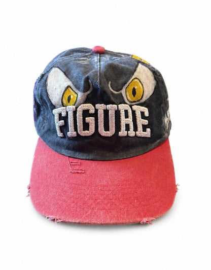 Navy Blue & Red Exclusive “Chaos” Hat