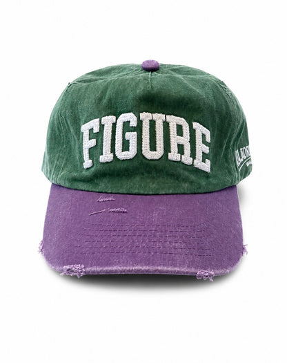Purple & Green Figure Hat