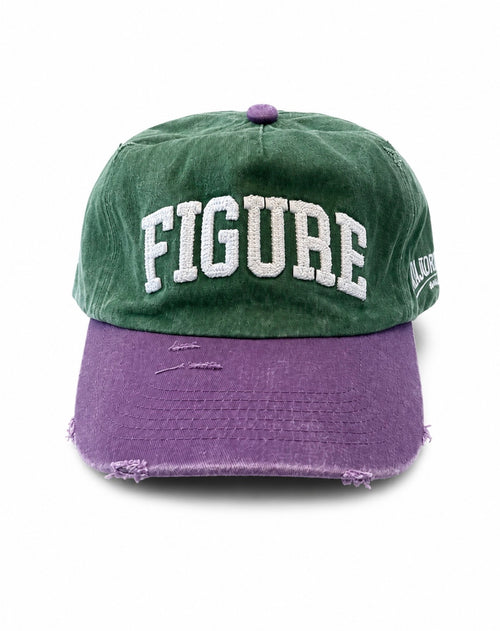 Purple & Green Figure Hat