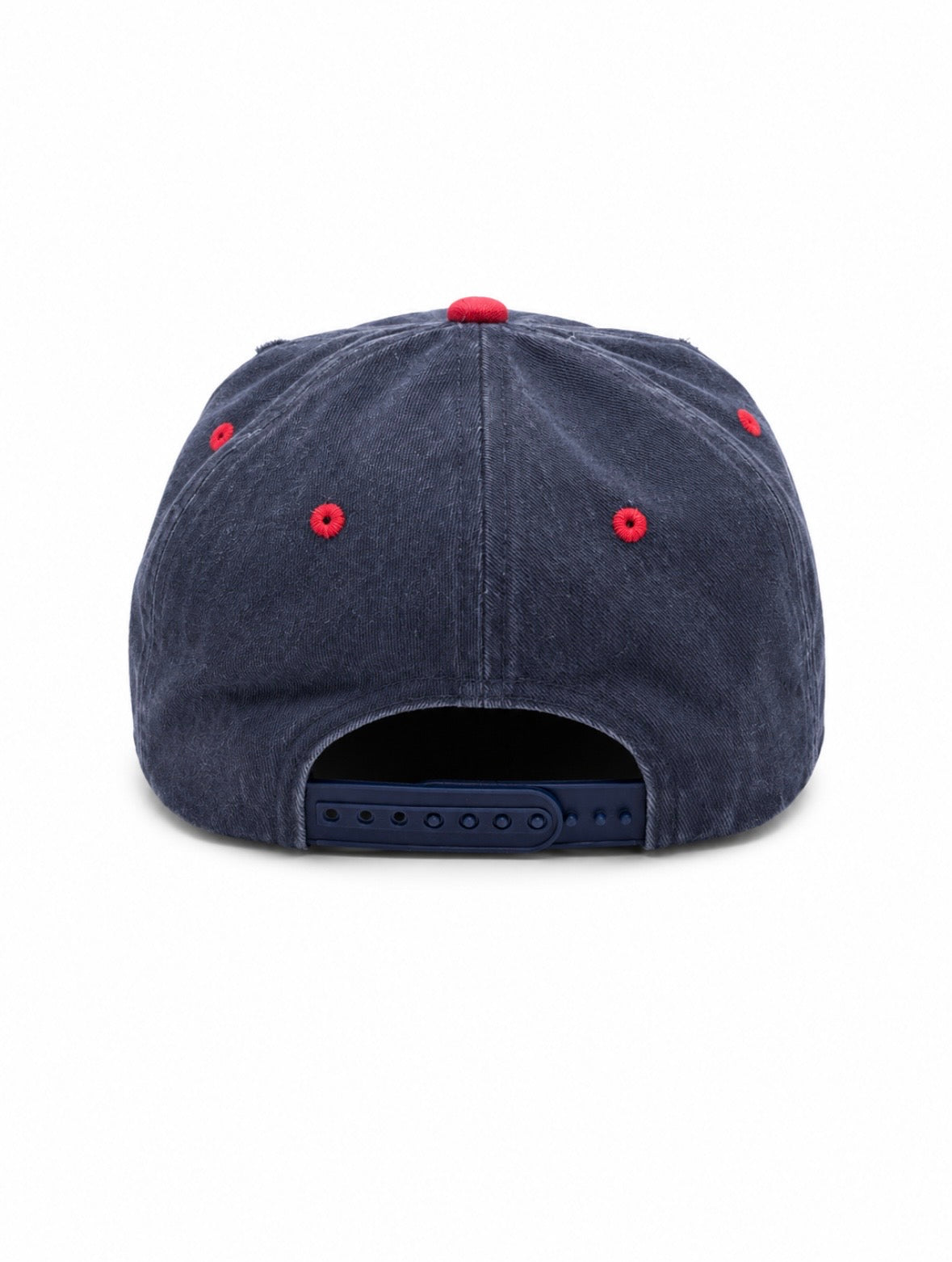 Red & Navy Blue Figure Hat