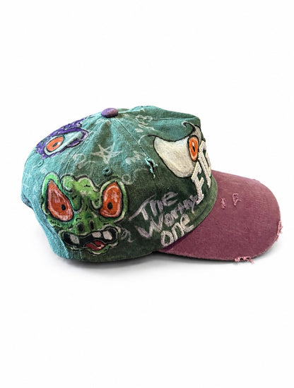 Green & Purple Exclusive “Chaos” Hat