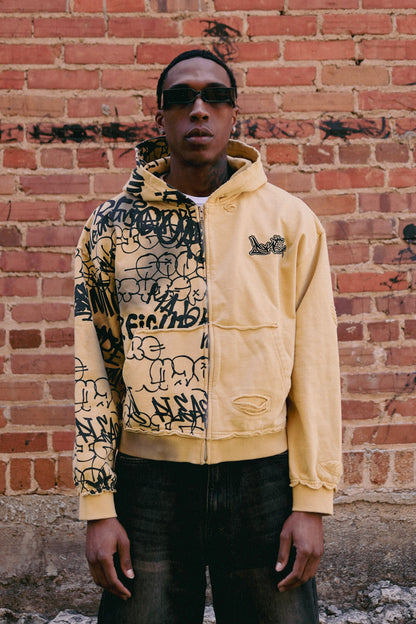Street Art Zip Up