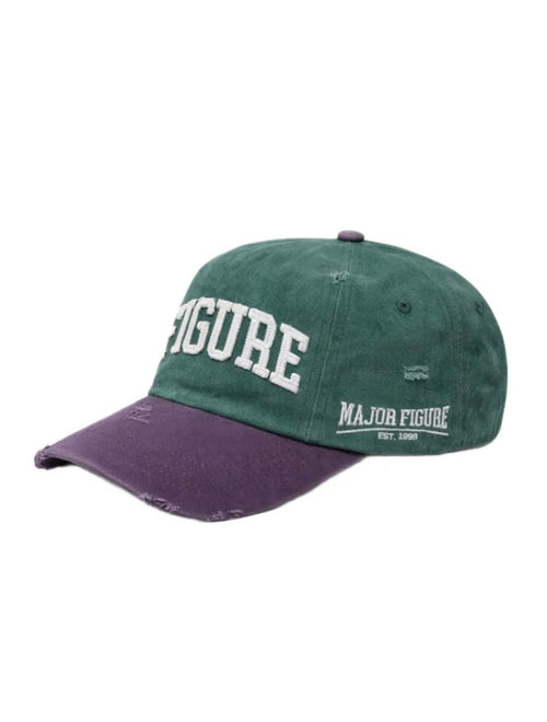 Purple & Green Figure Hat