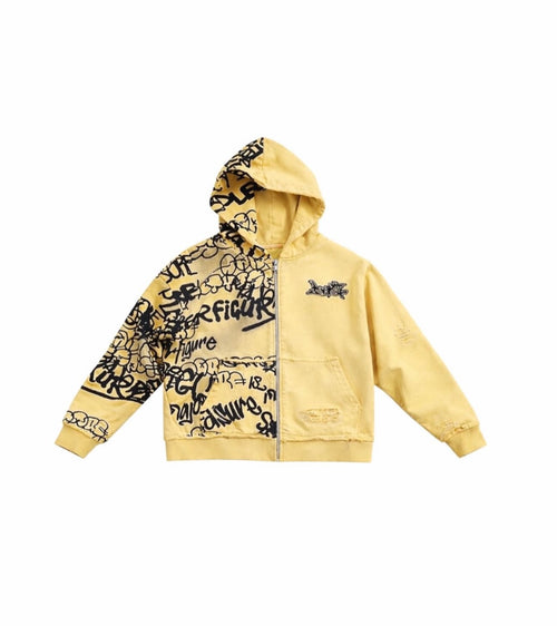 Street Art Zip Up
